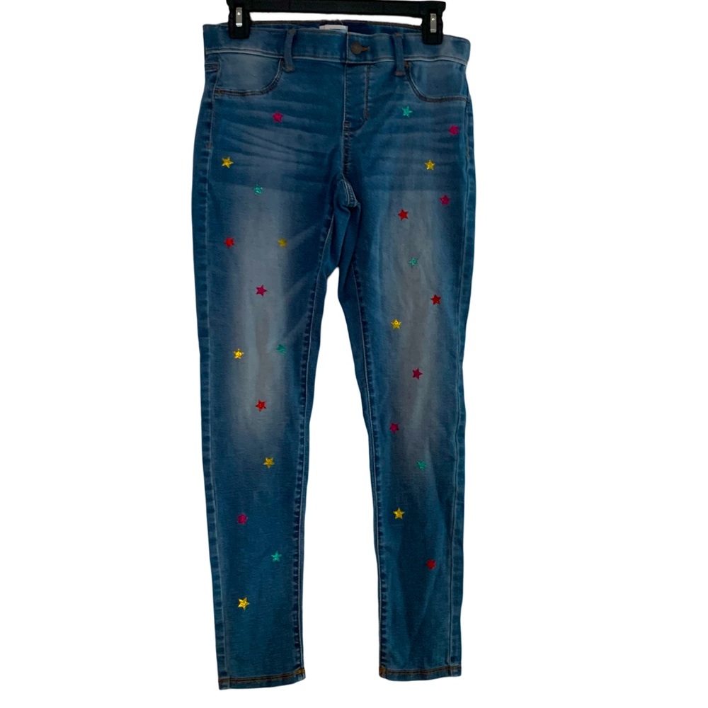 So Brand Girls Embroidered Star Design Jeans Size 16